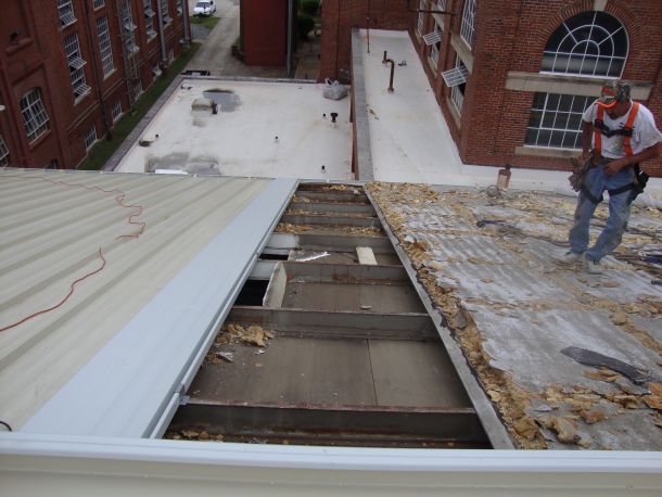 City of Atlanta - Hemphill Pump Station - 72,000 SQ FT - Metal Roof With Standing Seam